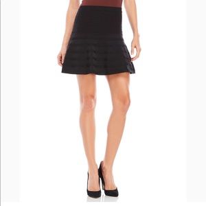 NWT Romeo & Juliet Banded Skater Skirt Black